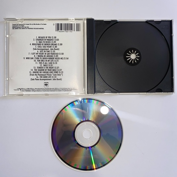 Tony Bennett: 16 Most Requested Songs CD 1986 - Picture 4 of 5
